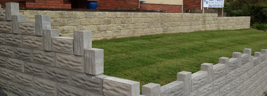 Main header - "fisherandroberts general builders"