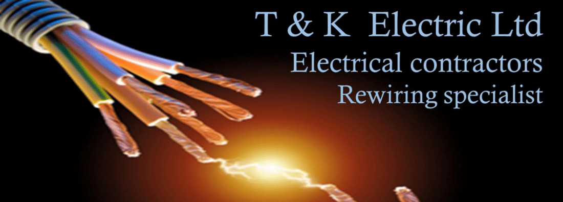 Main header - "T&K ELECTRIC"