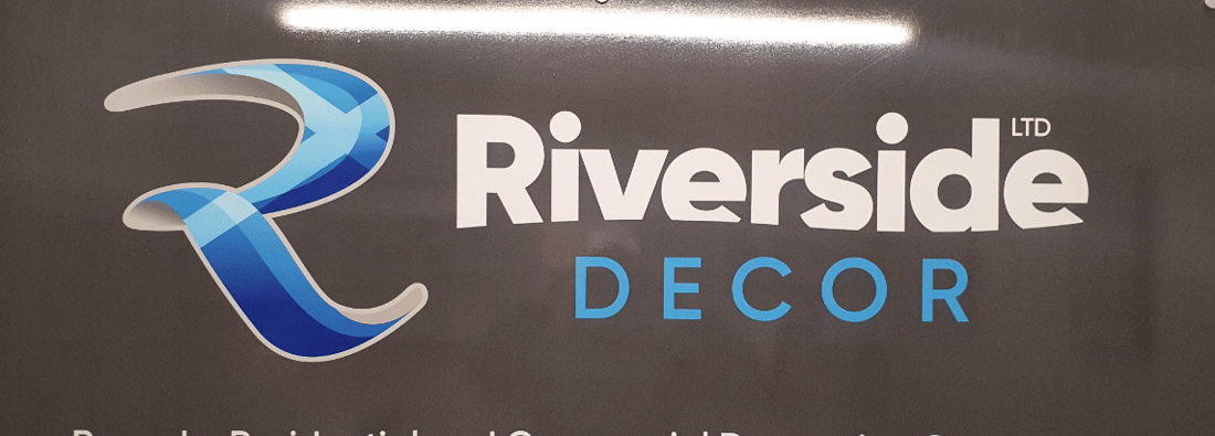 Main header - "Riverside Decor"