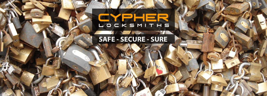Main header - "CYPHER LOCKSMITHS"