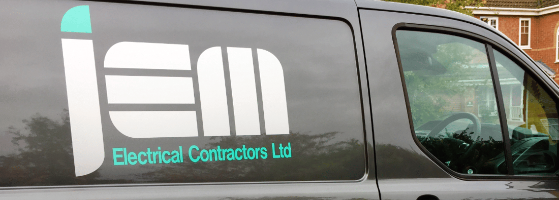 Main header - "JEM Electrical Contractors LTD"