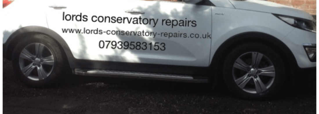 Main header - "Lords Conservatory Repairs"
