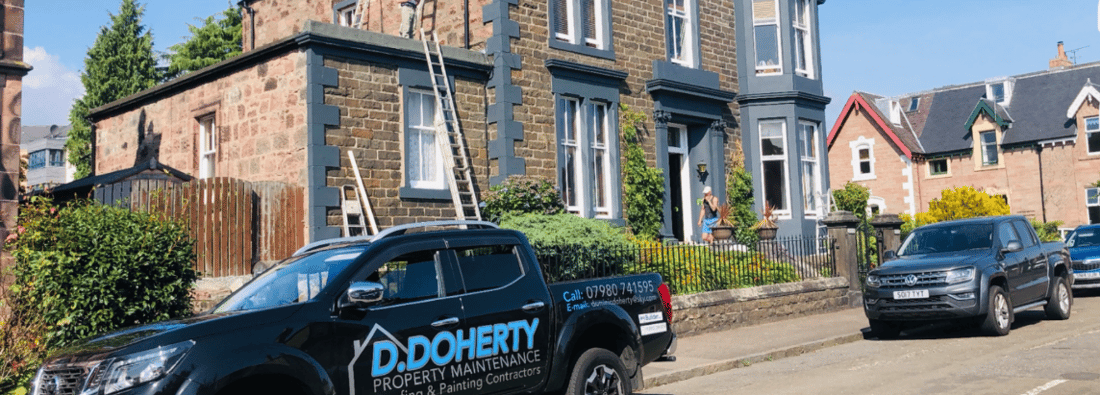 Main header - "Doherty Property Maintenance"