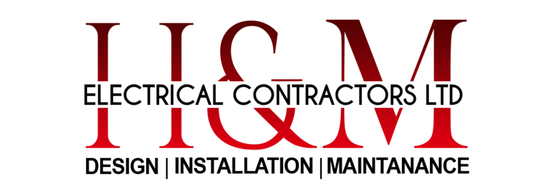Main header - "H & M Electrical Contractors LTD"