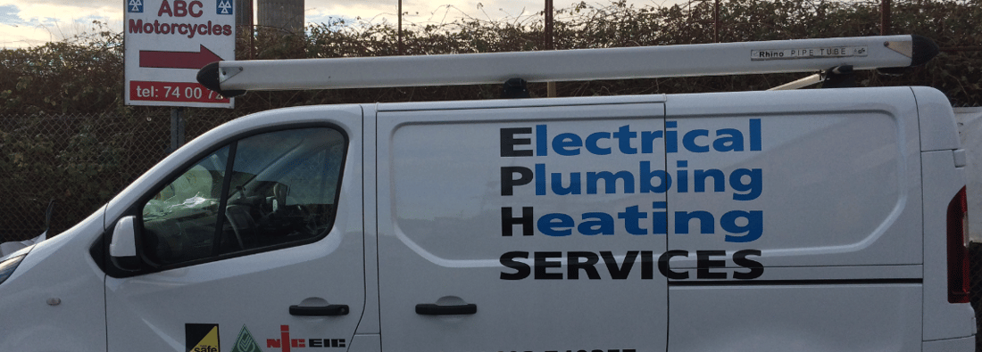 Main header - "Electrical Heating and Plumbing"