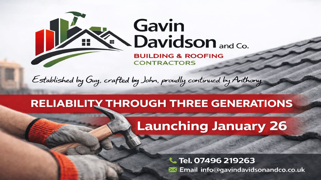 Main header - "Gavin Davidson And Co LTD"