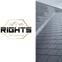 Main header - "Rights Roofing"