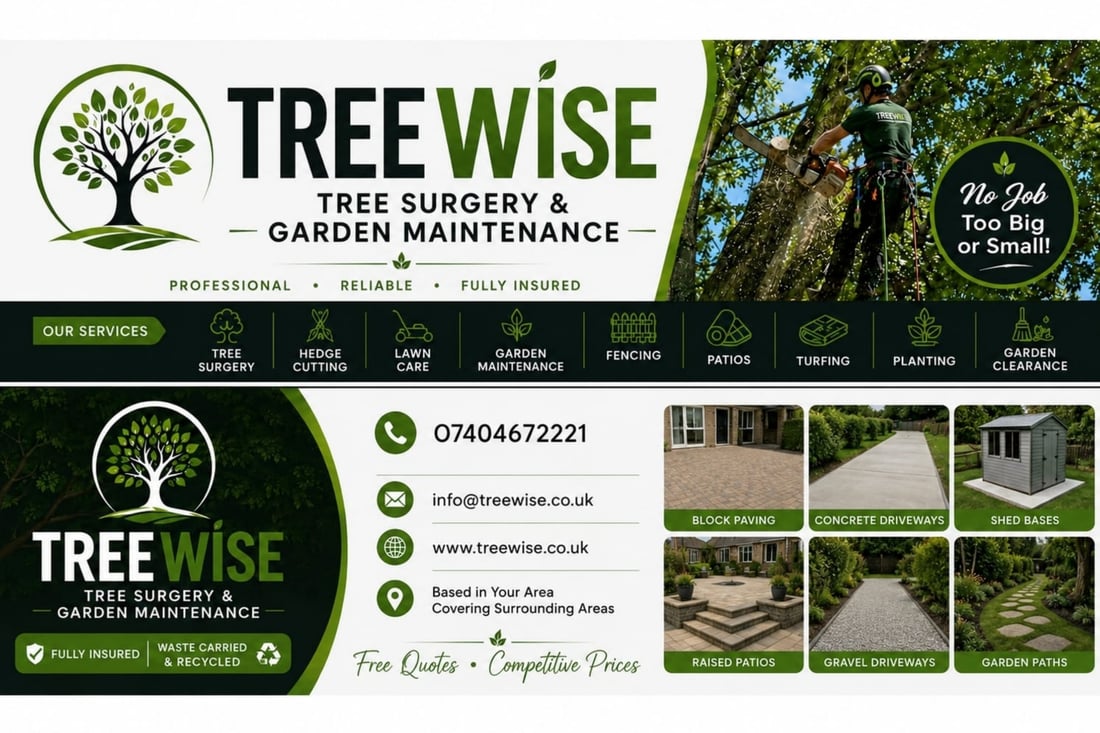 Main header - "Treewise"