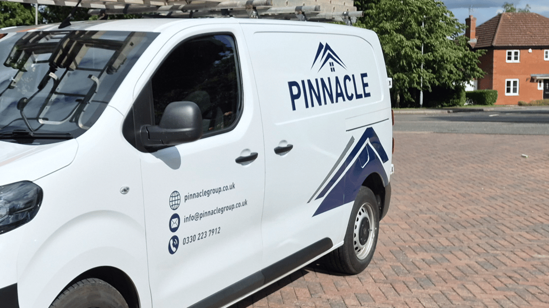 Main header - "Pinnacle Roof Masters Ltd"