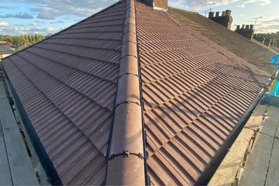 Main header - "SkyLine RoofCare"