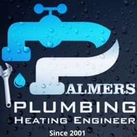 Main header - "Palmers Plumbing Services LTD"