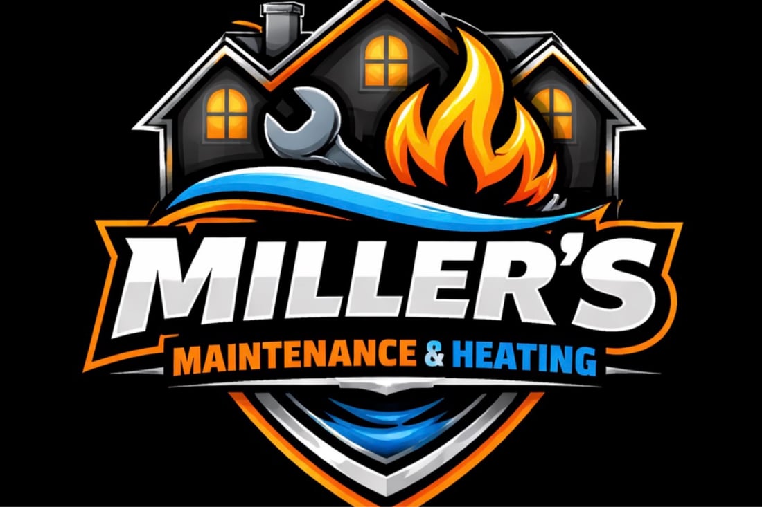 Main header - "Millers Maintenance & Heating"