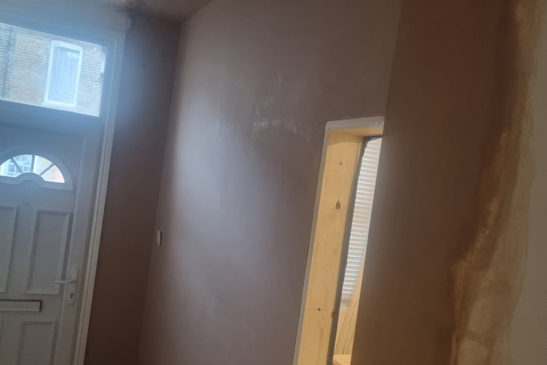 Main header - "IPL Plastering"