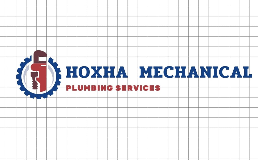 Main header - "Hoxha Plumbing Services"