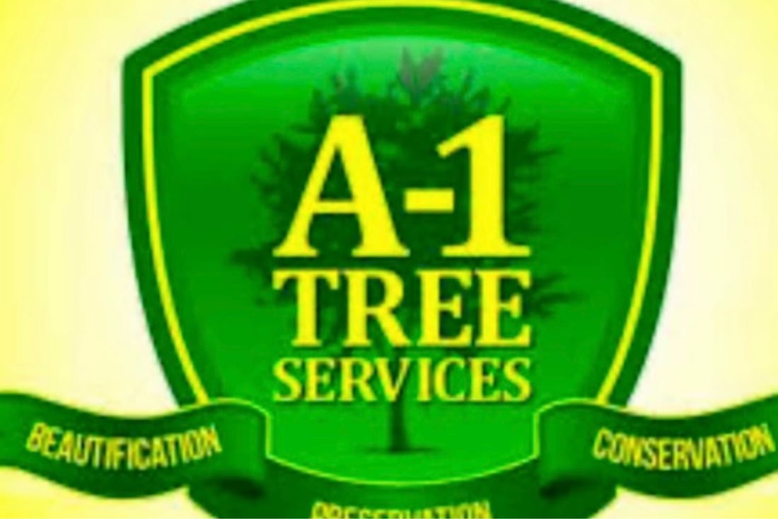 Main header - "A1 Tree & Garden Services"