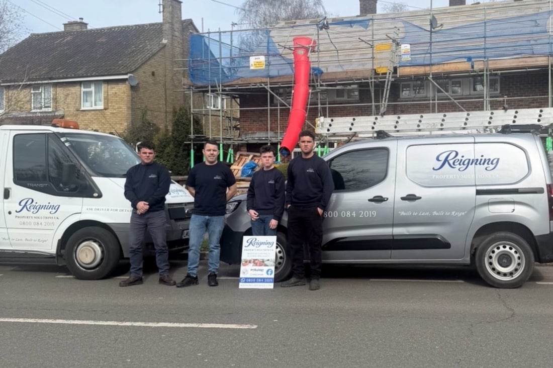 Main header - "Reigning Property Solutions UK"