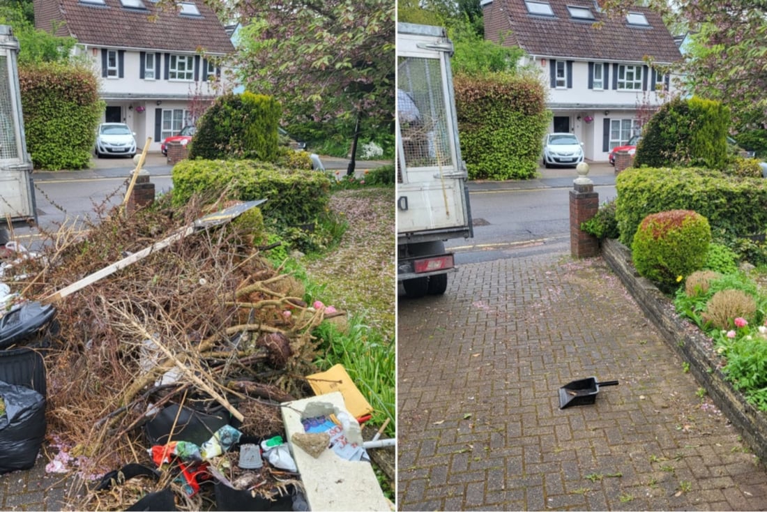 Main header - "Affordable Rubbish"