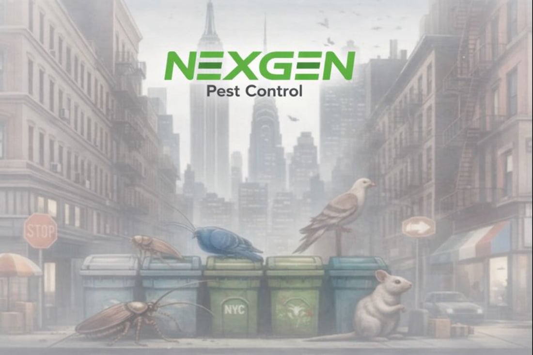 Main header - "NexGen Pest Control"