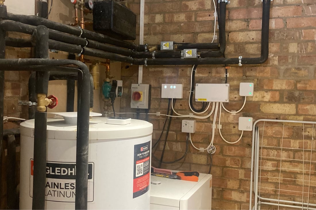 Main header - "North Side Heating & Gas"