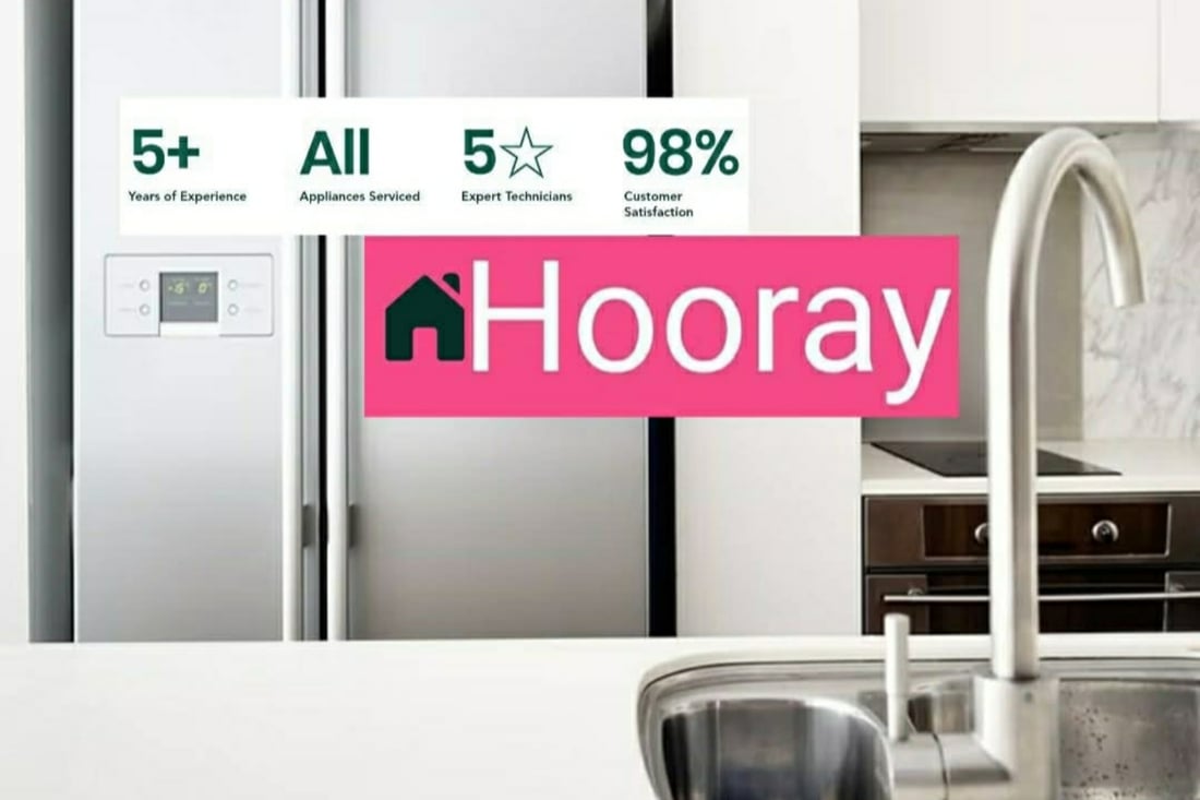 Main header - "HOORAY APPLIANCE SOLUTIONS LTD"