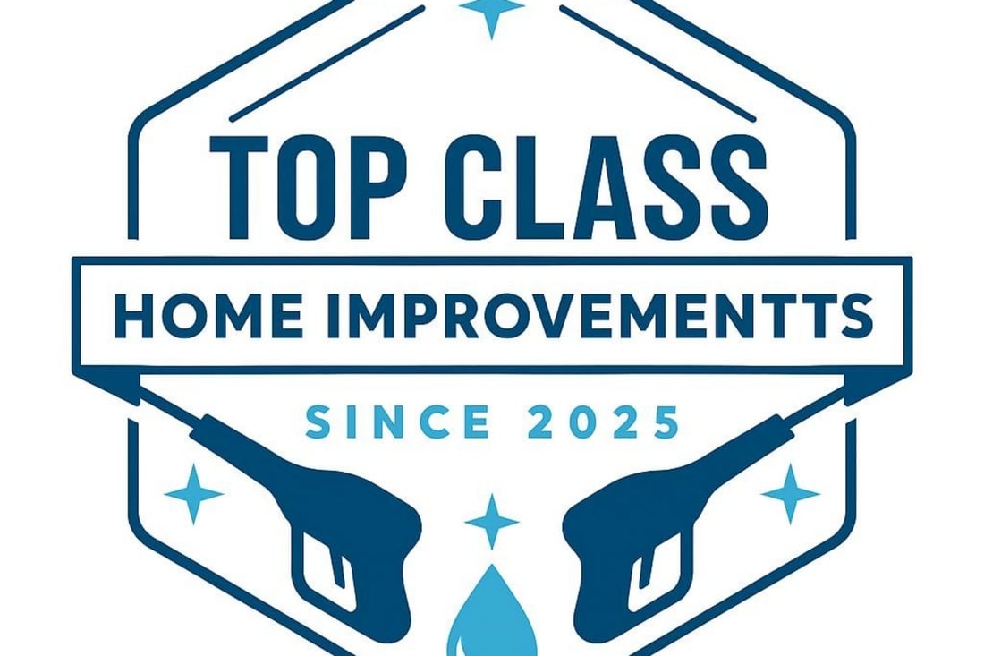 Main header - "Top Class Home Improvements"