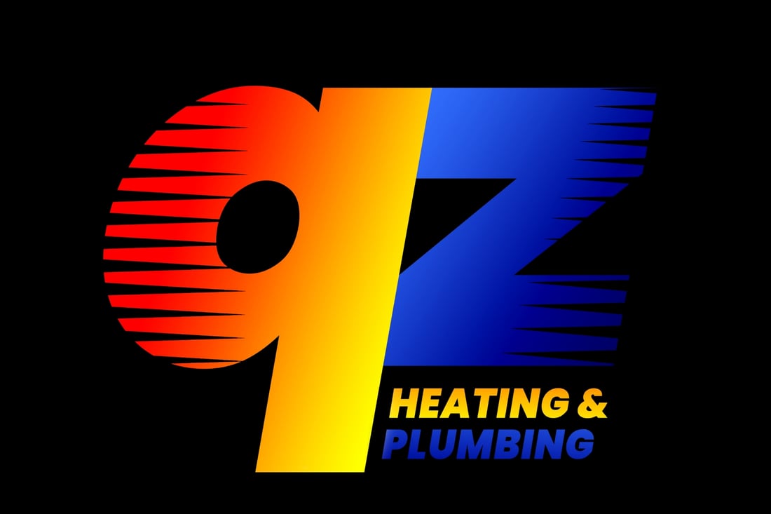 Main header - "QZ Heating & Plumbing"