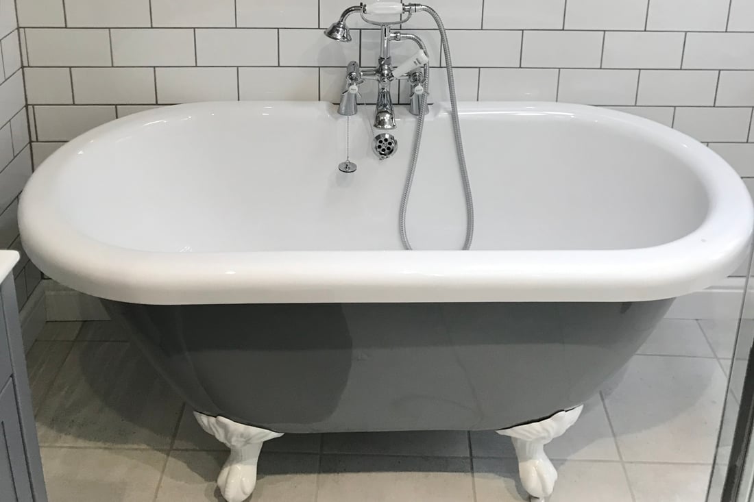 Main header - "Obey Bathrooms"