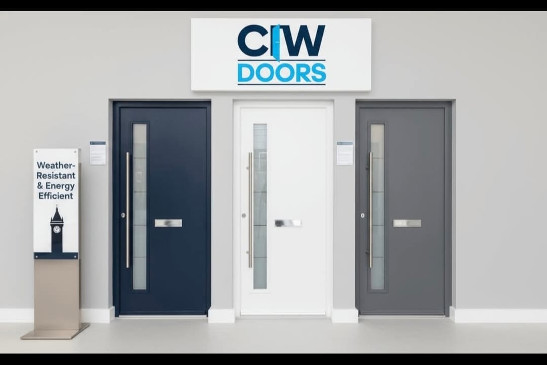 Main header - "CW Doors & Windows"