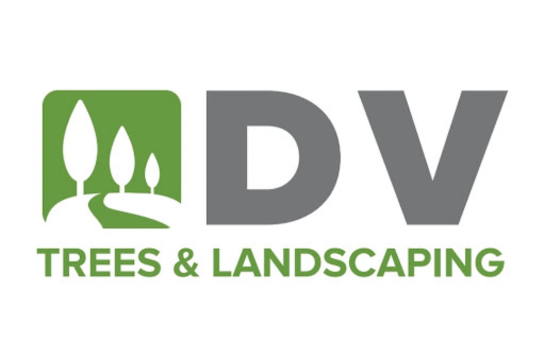 Main header - "DV Tree & Landscaping"