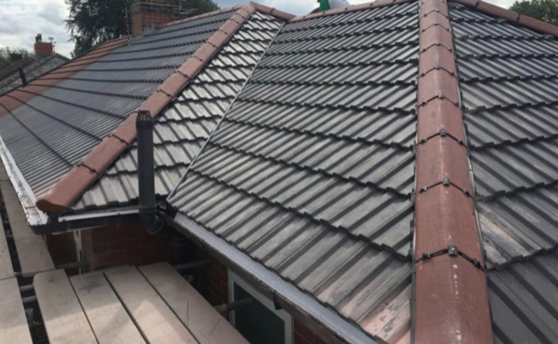 Main header - "JC Roofing & Home Improvements"