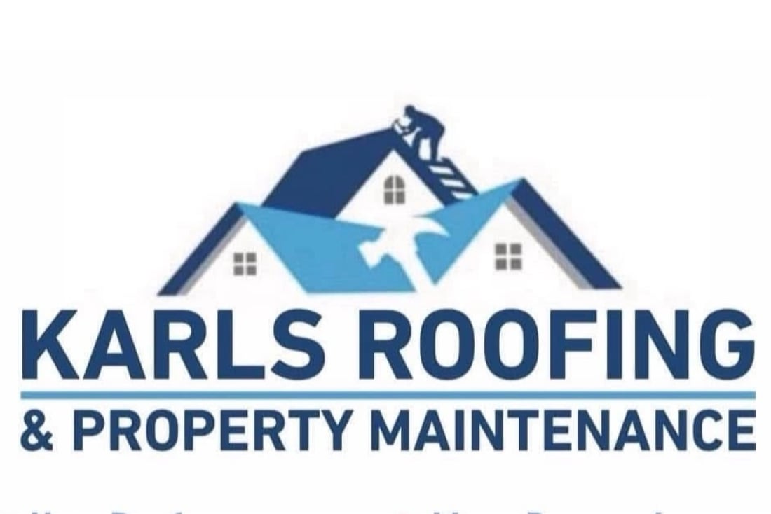 Main header - "Karl’s roofing and property maintenance "