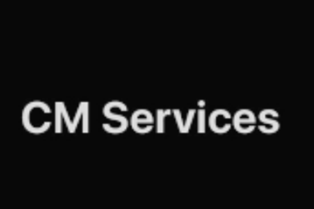 Main header - "C M Services"
