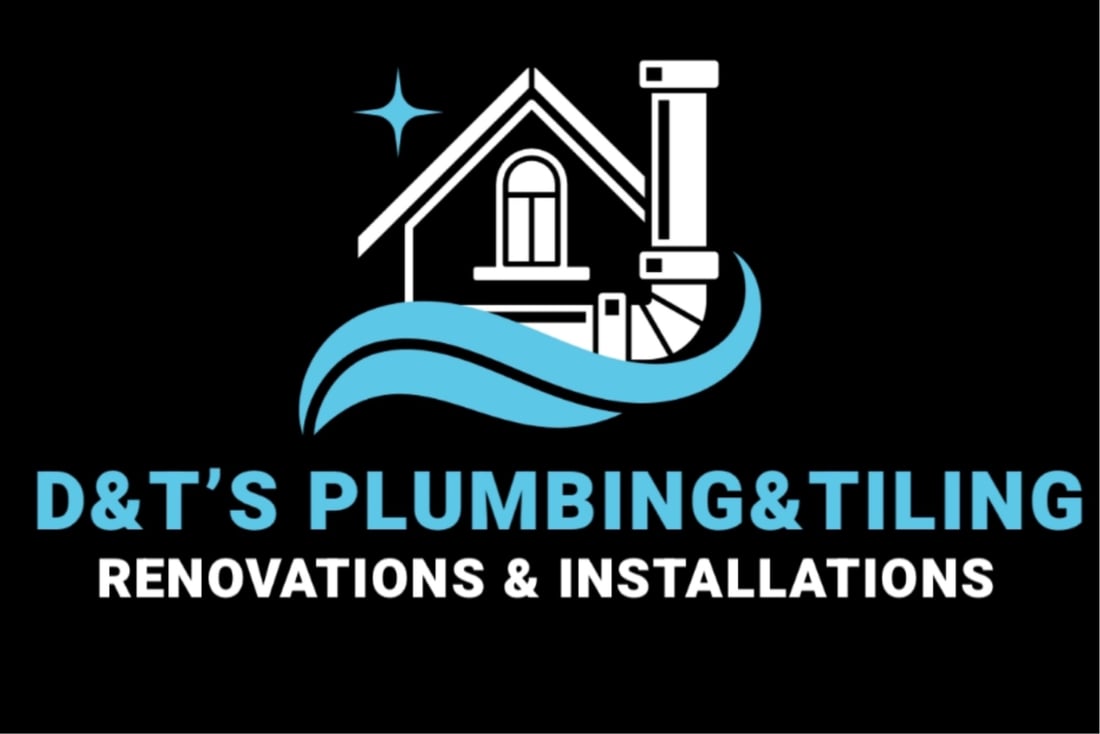 Main header - "D&T’s Plumbing & Tiling"