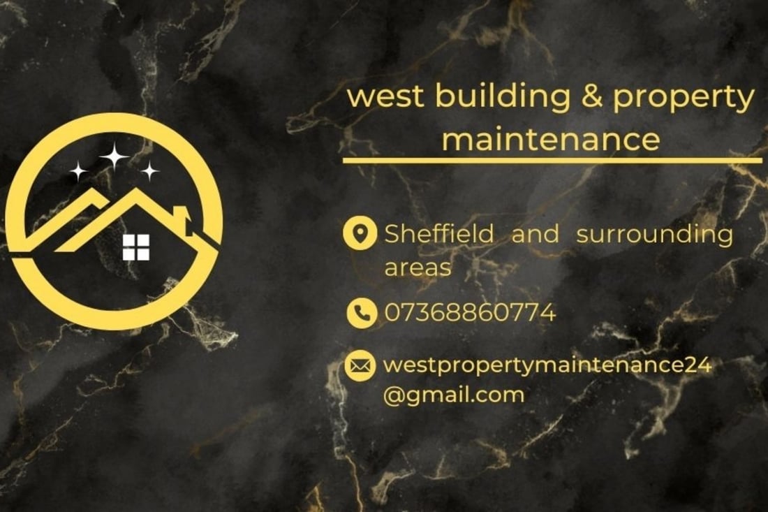 Main header - "West Building & Property Maintenance"