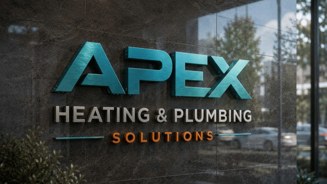 Main header - "Apex Heating & Plumbing Solutions LTD"