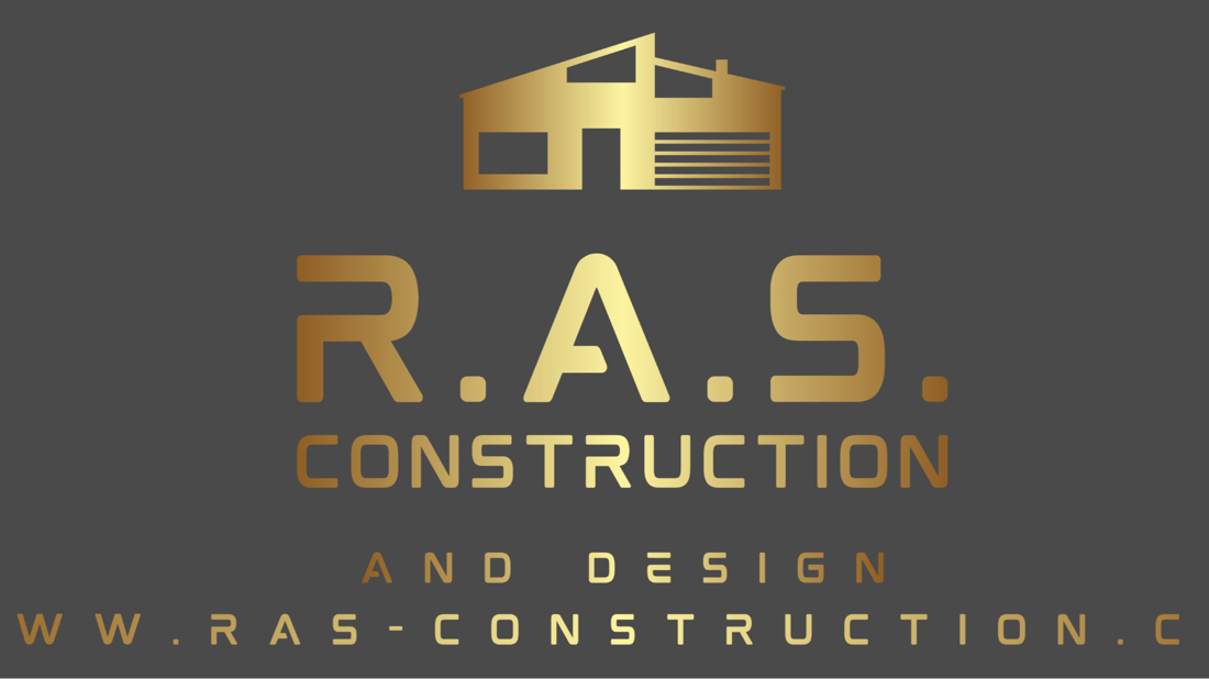 Main header - "R.A.S. Construction And Design Ltd"