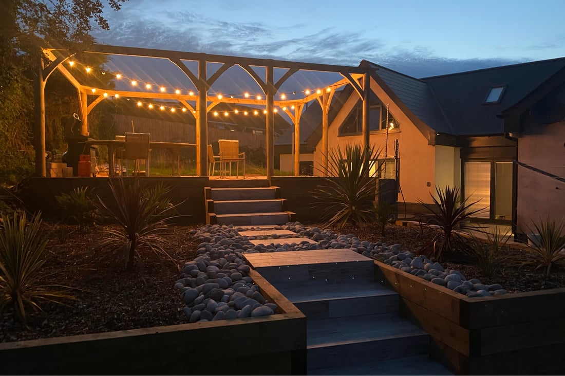 Main header - "Outdoor Living South West LTD"