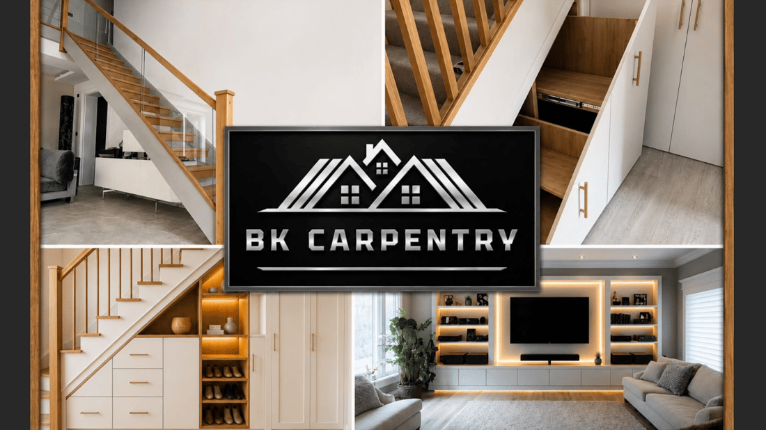 Main header - "BK Carpentry "