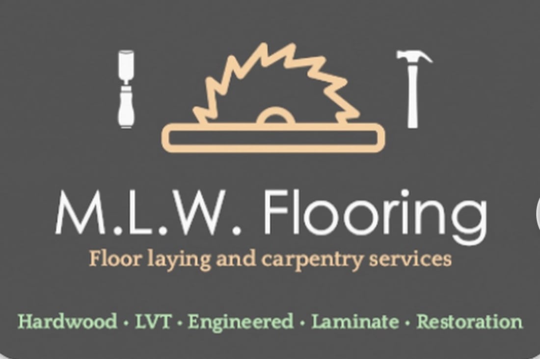 Main header - "M.L.W. Flooring"