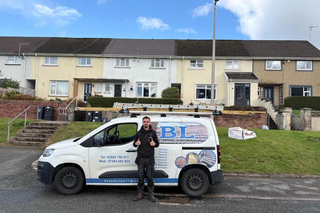 Main header - "BL HOME SOLUTIONS"