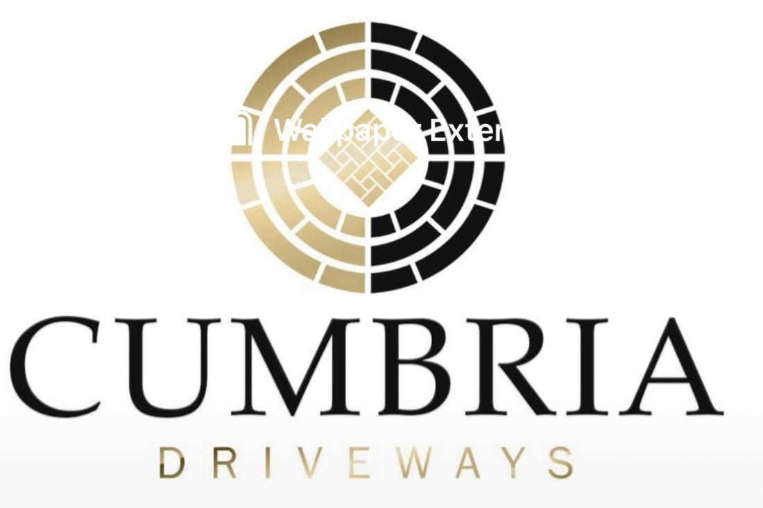 Main header - "Cumbria Driveways & Patios"