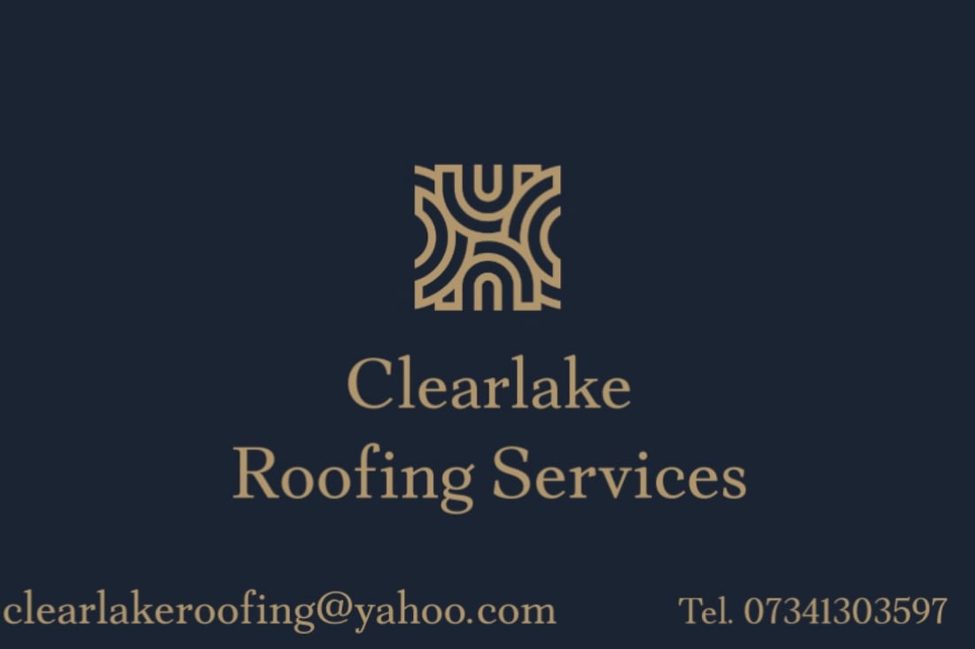Main header - "Clear Lake Roofing"