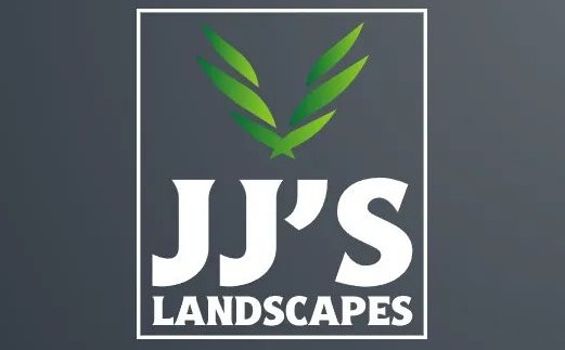 Main header - "JJ'S Landscapers"