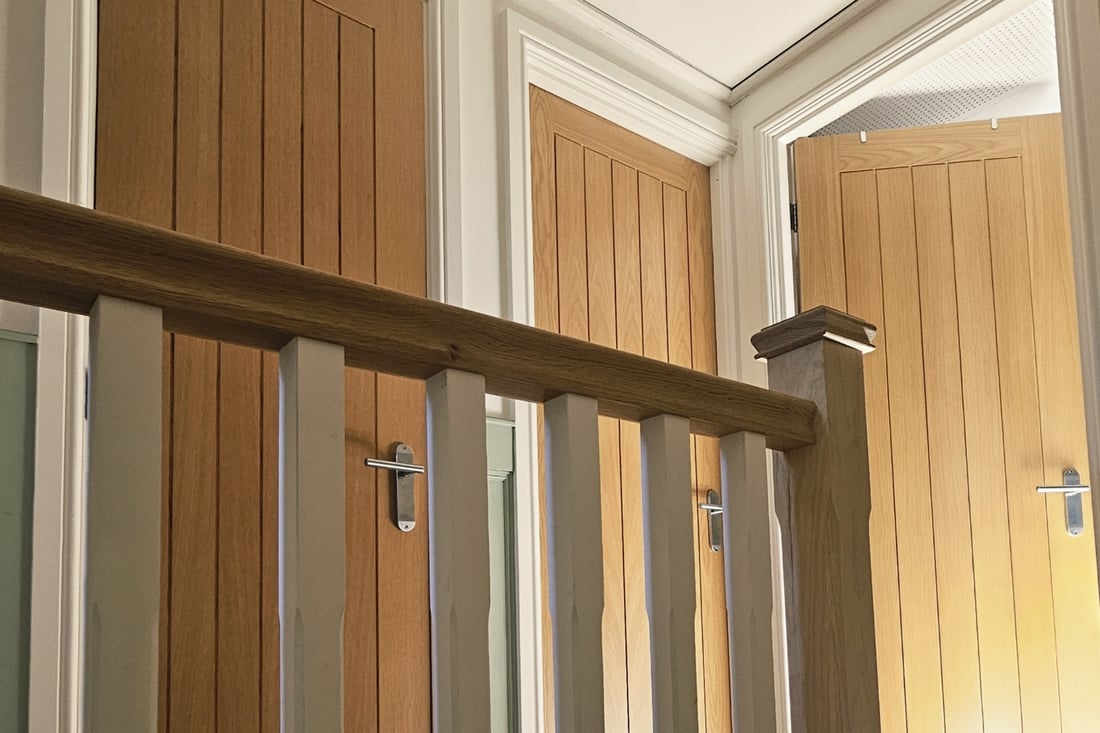 Main header - "JOINERY INTERIORS"
