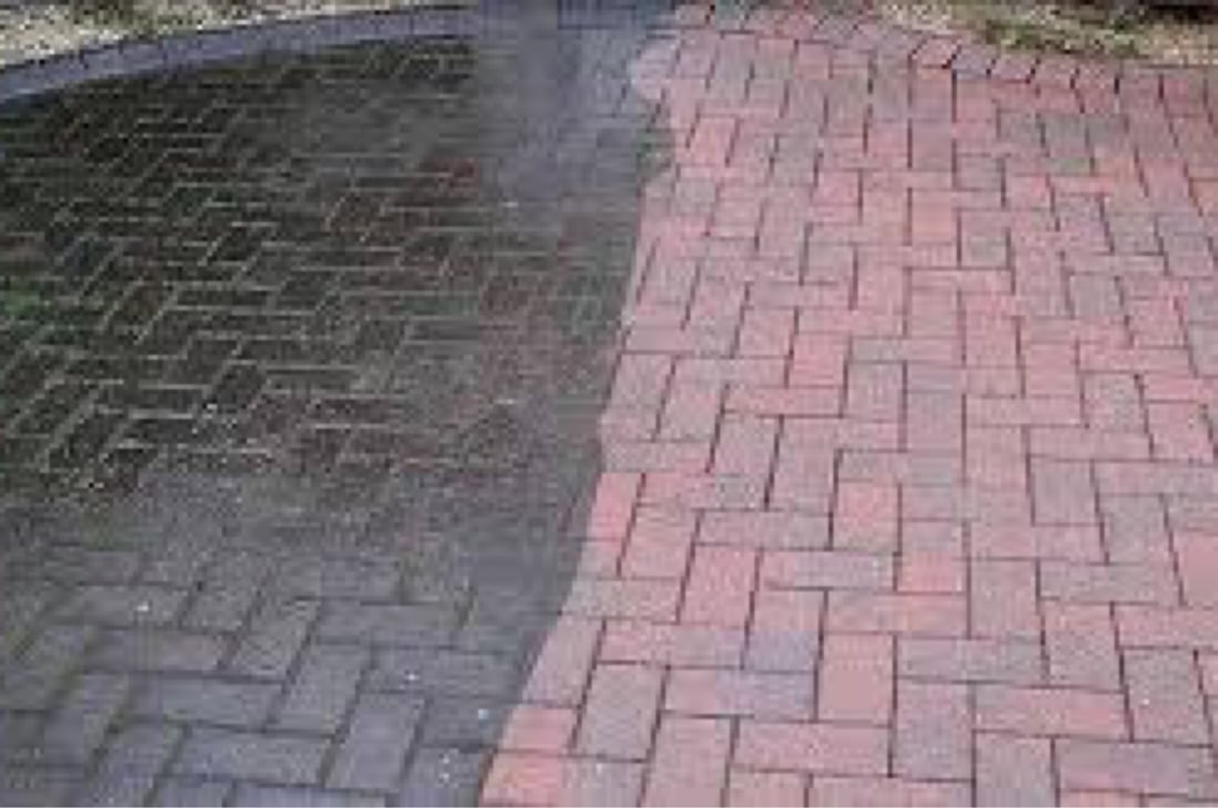 Main header - "P & J Landscaping & Pressure Washing Services"