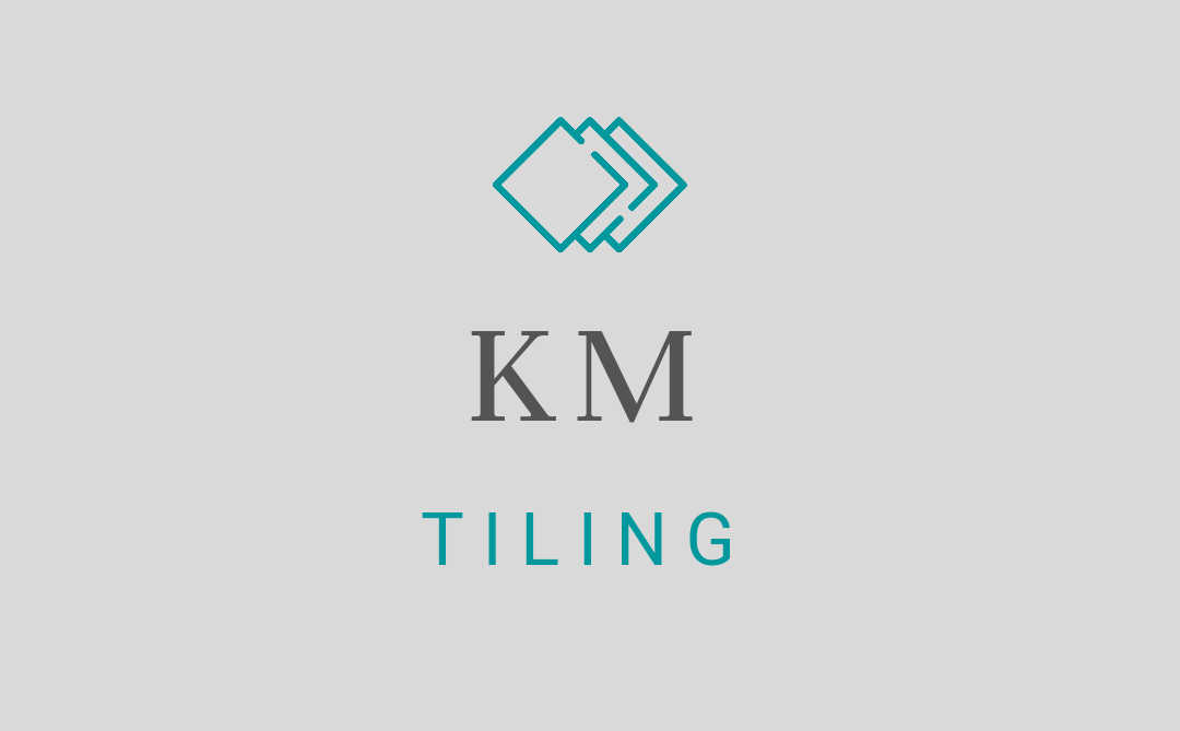 Main header - "KM Tiling"