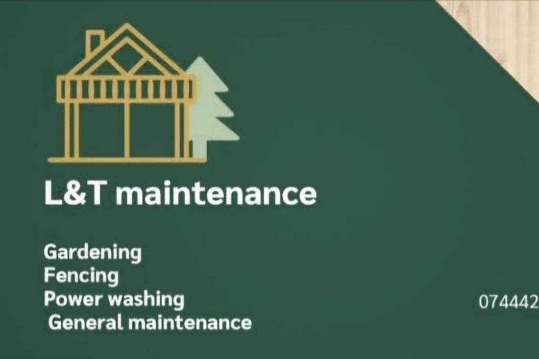 Main header - "L & T Maintenance"