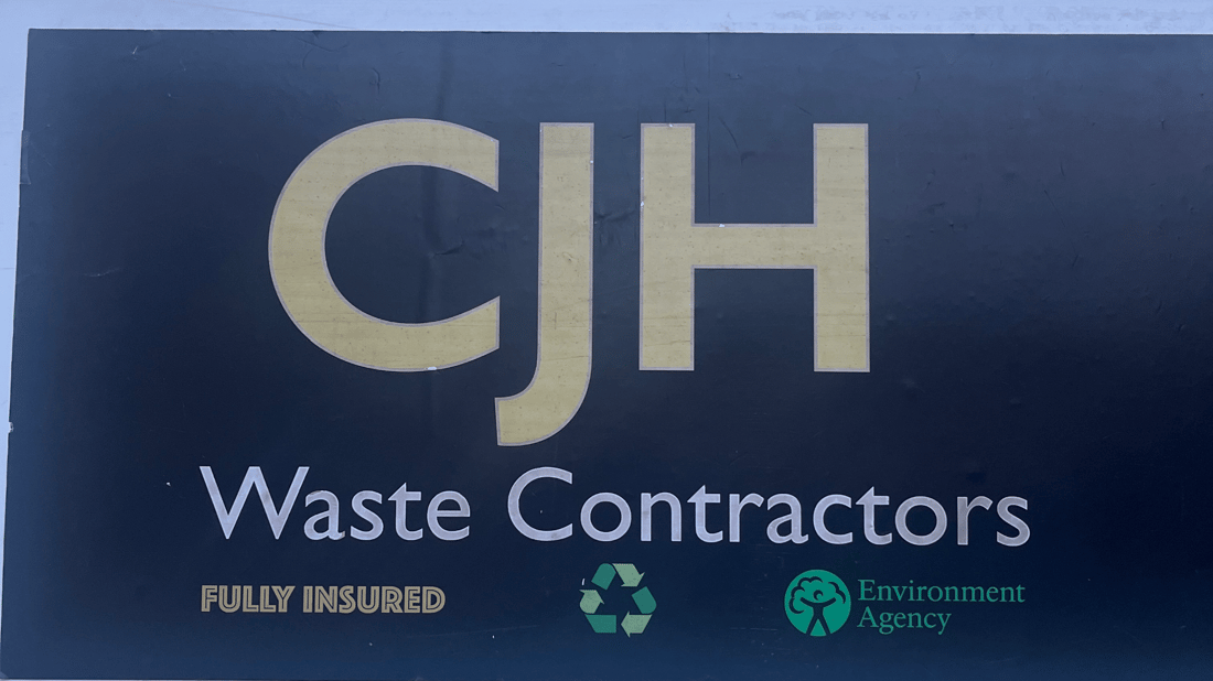 Main header - "CJH contractors"