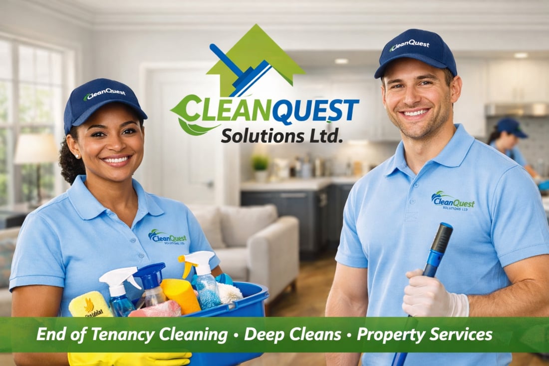Main header - "Clean Quest Solutions LTD"