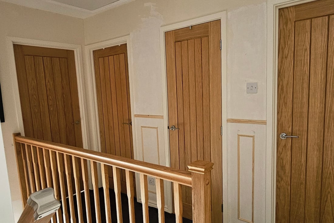 Main header - "JOINERY INTERIORS"
